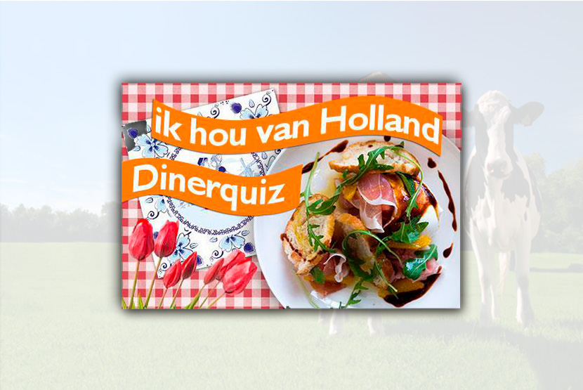 sfeerbeeld Diner Quiz 'Ik hou van Holland'